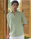 Zlifornia premium light green shirt